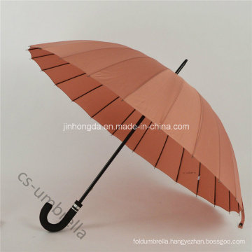 Plain Color Cover 24k Outdoor 22" Straight Sun Umbrella (YSS0130-14)